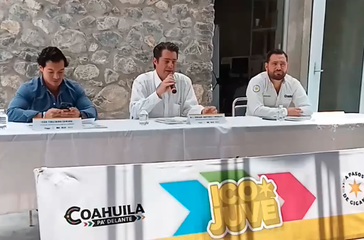 Casa del Adolescente, donde el Secretario de Inclusión y Desarrollo Social del Gobierno de Coahuila